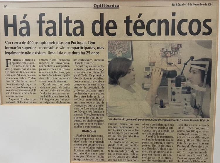Há falta de técnicos